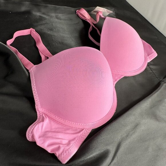 Jennifer Intimates Barbie Pink Bra Light Weight Underwire 34B - Picture 4 of 11